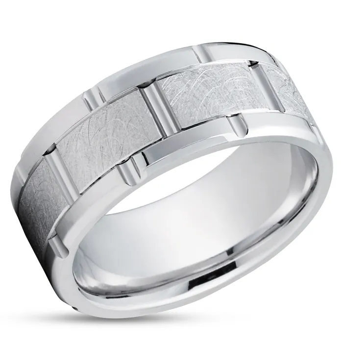 Rings Clean Casting Jewelry Mans Wedding Ring White Gold Ring 14k White Gold Wedding Ring Engagement Ring