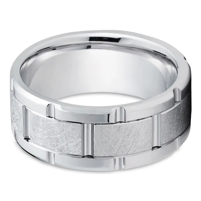 Rings Clean Casting Jewelry Mans Wedding Ring White Gold Ring 14k White Gold Wedding Ring Engagement Ring