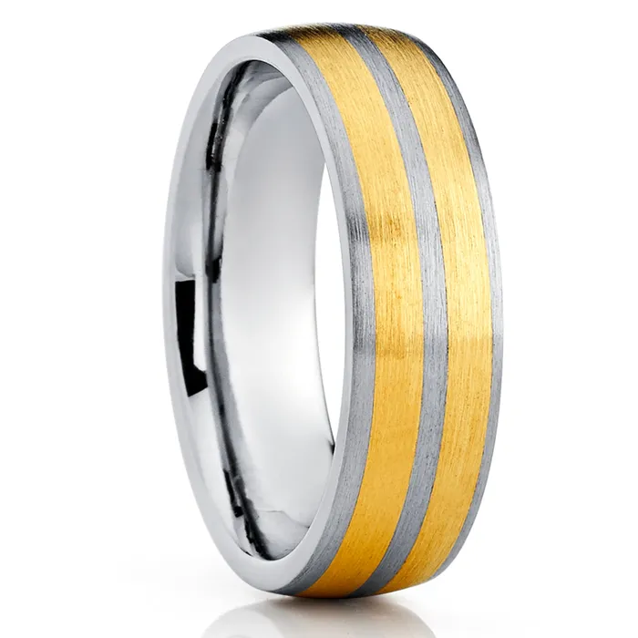 Rings Clean Casting Jewelry Yellow Gold Wedding Ring Titanium Wedding Ring 14k Yellow Gold Engagement Ring Titanium Band