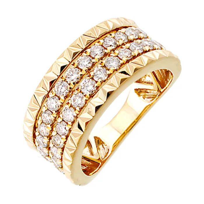 Rings Gems One 14Kt Yellow Gold Diamond 1Ctw Ring