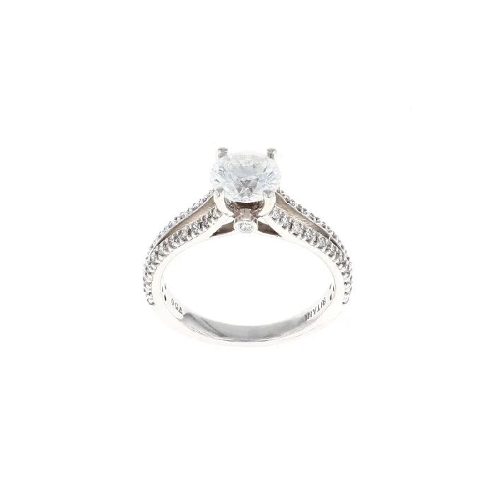 Rings International Diamond Center Round Complete Engagement Ring 120CTW Rings International Diamond Center Round Complete Engagement Ring 120CTW