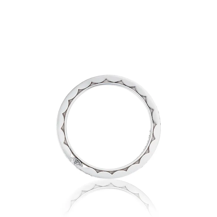 Rings International Diamond Center Tacori 18k White Gold Sculpted Crescent Diamond Wedding Band 032 CTW Rings International Diamond Center Tacori 18k White Gold Sculpted Crescent Diamond Wedding Band 032 CTW