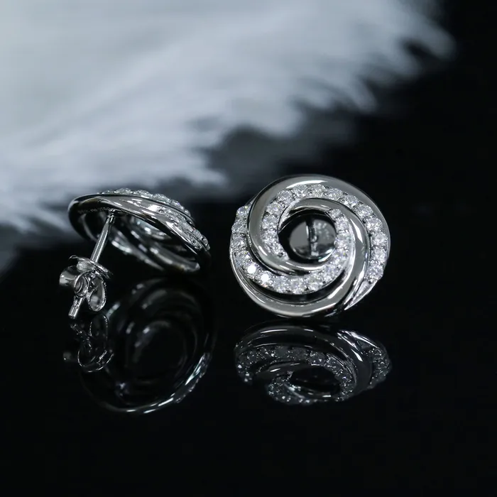 Rings Luxus Moissanite Rings Jewelry 10k White Gold Platinum Plated Silver About 06ctw Rings Luxus Moissanite Rings Jewelry 10k White Gold Platinum Plated Silver About 06ctw