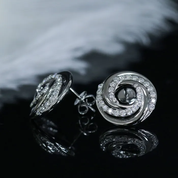 Rings Luxus Moissanite Rings Jewelry 10k White Gold Platinum Plated Silver About 06ctw Rings Luxus Moissanite Rings Jewelry 10k White Gold Platinum Plated Silver About 06ctw