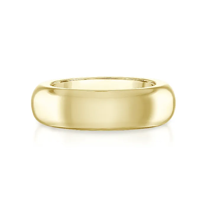 Rings SG Fine Domed Gold Ring