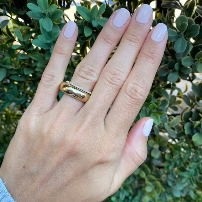 Rings SG Fine Domed Gold Ring