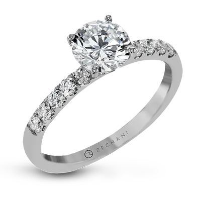 Rings Zeghani Engagement Ring ZR20SPER International Diamond Center
