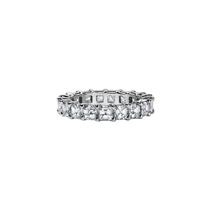 SG Fine Rings Asscher Cut Eternity Band 412ct