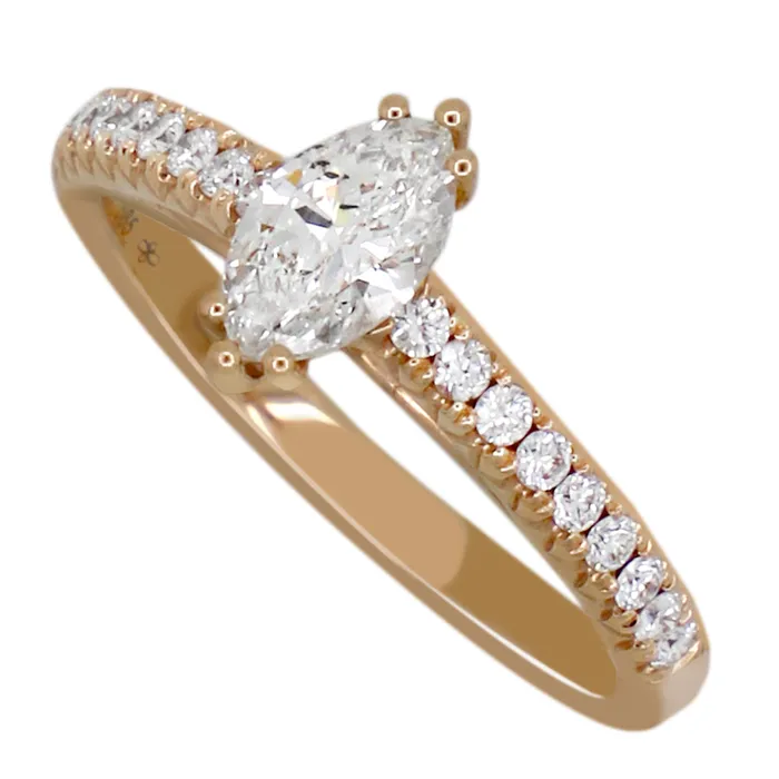 Shop IDC estore Rings Complete Marquise Engagement Ring