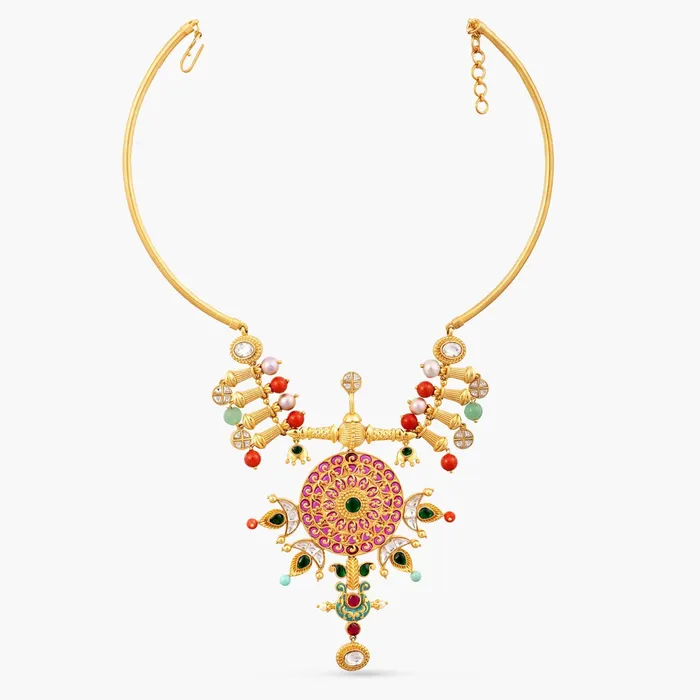 SILVER Necklaces Arvakkali Hasli Modern Silver Necklace