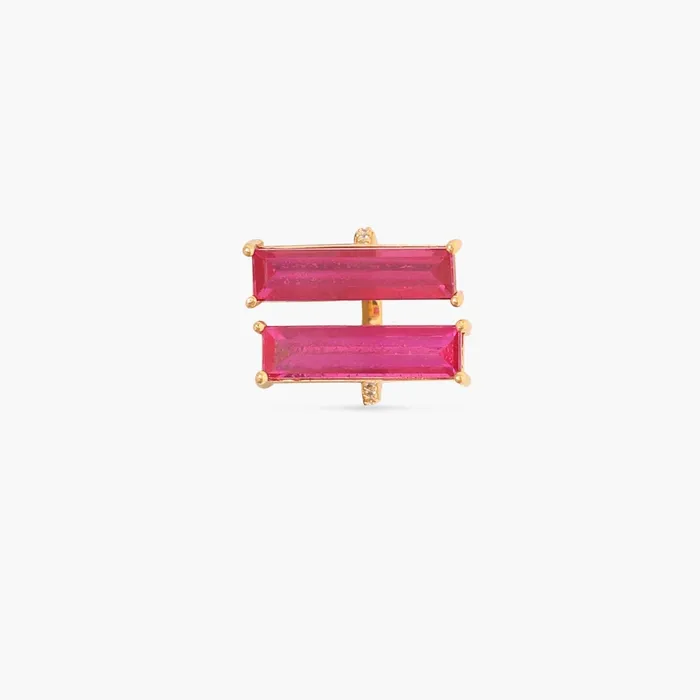 SILVER Rings By Your Side CZ Silver Open Ring