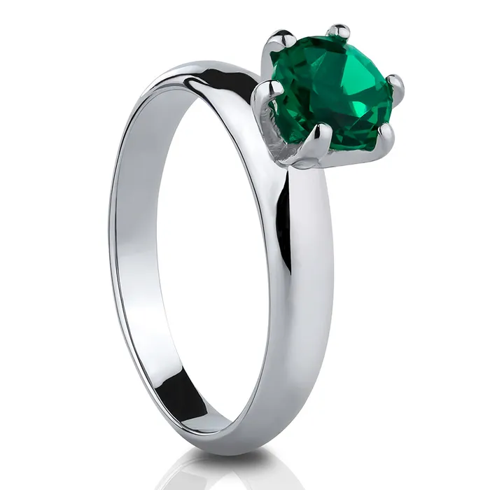 Solitaire Wedding Ring Emerald Wedding Ring Solitaire Wedding Ring Titanium Ring Silver Clean Casting Jewelry Rings Solitaire Wedding Ring Emerald Wedding Ring Solitaire Wedding Ring Titanium Ring Silver Clean Casting Jewelry Rings