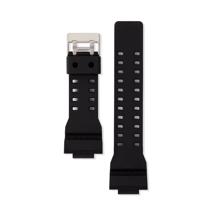 Speidel Performance Sport Casio GShock PVC Band Black 16mm Rings