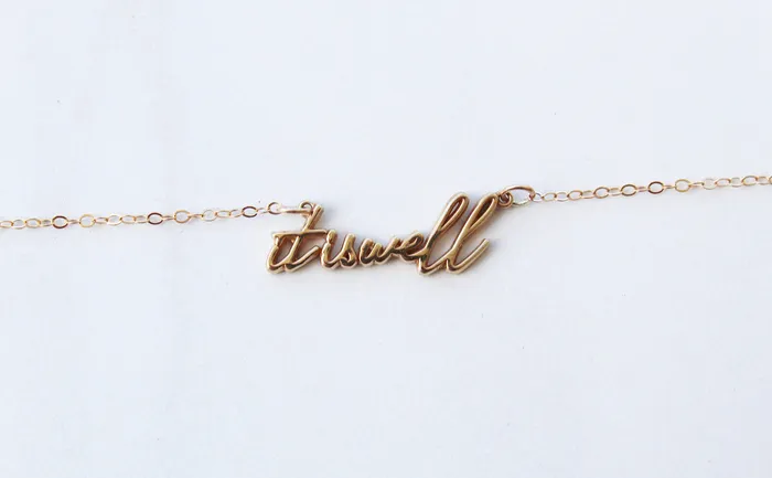 The Little Catholic Necklaces It is well with my Soul Necklace