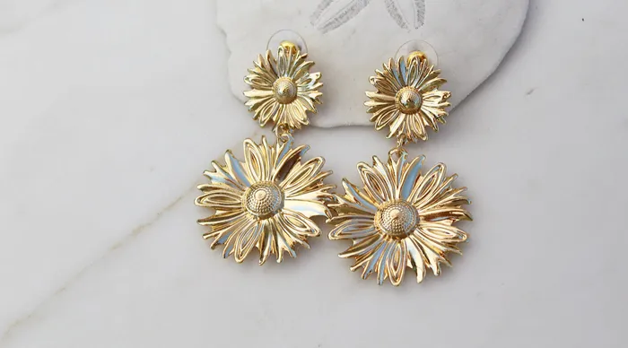 TheLittleCatholic Earrings Marys Garden Earrings