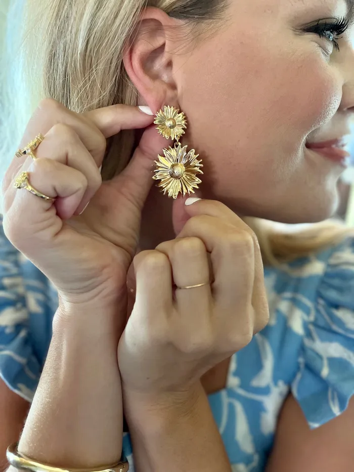 TheLittleCatholic Earrings Marys Garden Earrings