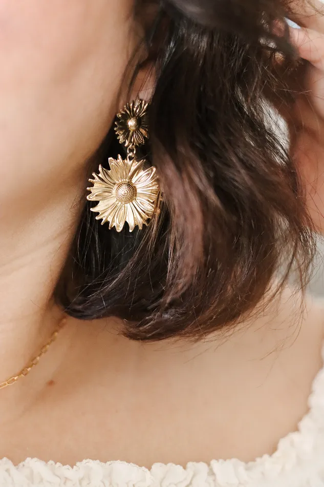 TheLittleCatholic Earrings Marys Garden Earrings