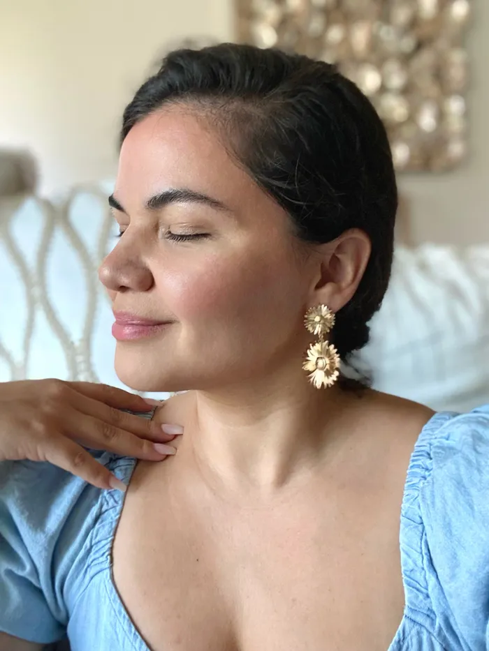 TheLittleCatholic Earrings Marys Garden Earrings