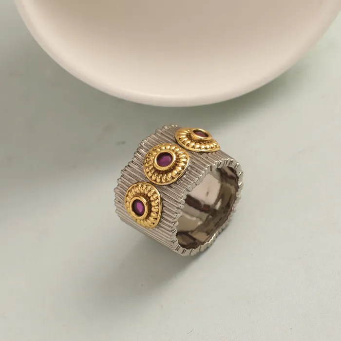 Tribal Band Oxidized Silver Ring SILVER Rings