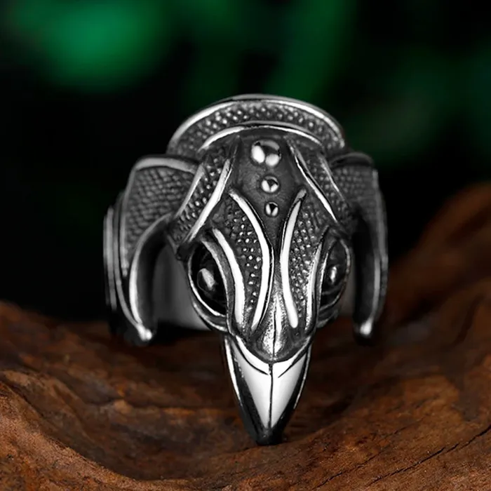 Valhalla Vikings Rings Viking Ring Raven Knot