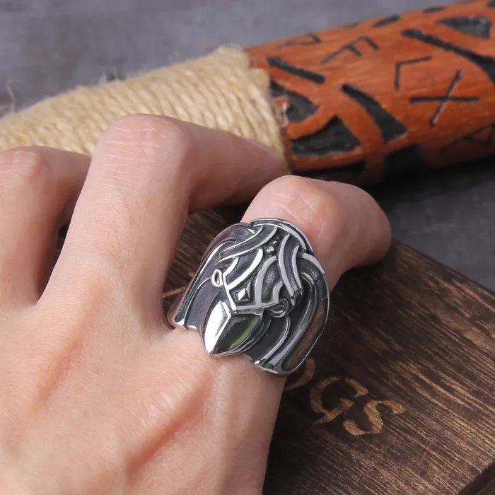 Valhalla Vikings Rings Viking Ring Raven Knot