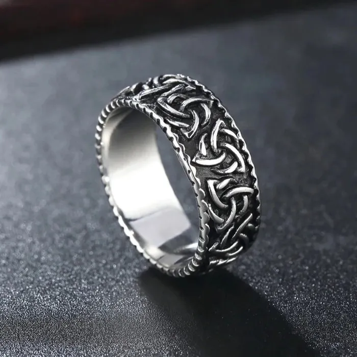 Valhalla Vikings Rings Viking Ring Triquetra Symbol