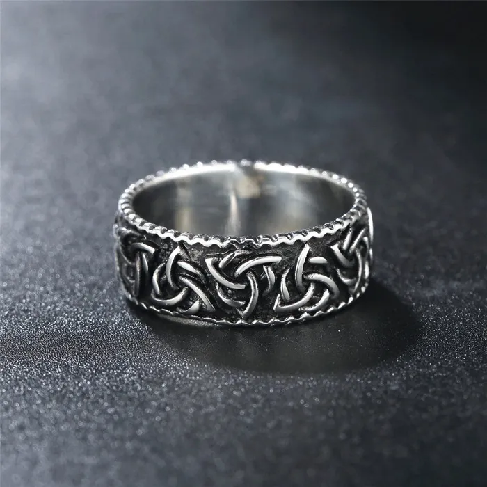 Valhalla Vikings Rings Viking Ring Triquetra Symbol