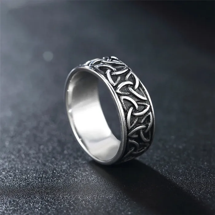 Valhalla Vikings Rings Viking Ring Triquetra Symbol