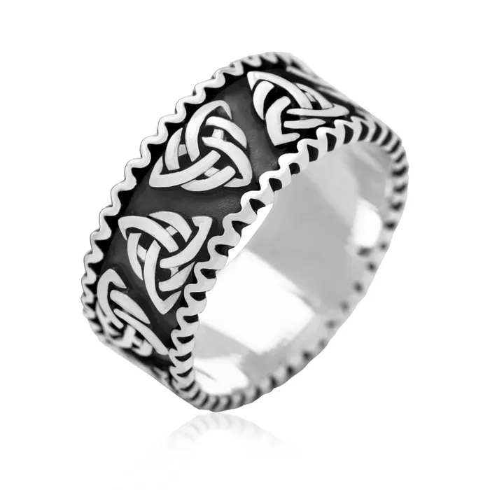 Valhalla Vikings Rings Viking Ring Triquetra Symbol
