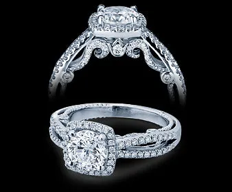Verragio Insignia Round Diamond Engagement Ring Setting 050 CTW International Diamond Center Rings Verragio Insignia Round Diamond Engagement Ring Setting 050 CTW International Diamond Center Rings