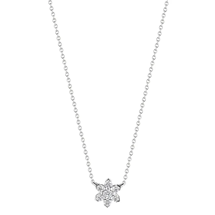 Verragio Veritage Mini Star Diamond Station Pendant 18K Gold 010CTW Shop IDC estore PreStyled Sets Verragio Veritage Mini Star Diamond Station Pendant 18K Gold 010CTW Shop IDC estore PreStyled Sets