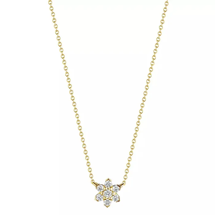 Verragio Veritage Mini Star Diamond Station Pendant 18K Gold 010CTW Shop IDC estore PreStyled Sets