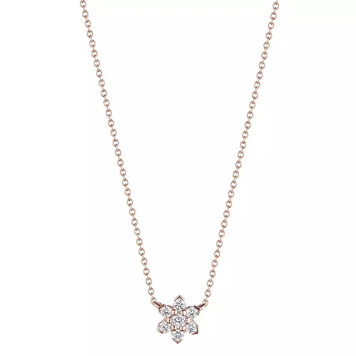Verragio Veritage Mini Star Diamond Station Pendant 18K Gold 010CTW Shop IDC estore PreStyled Sets