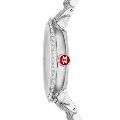 Watches MICHELE Watches MICHELE Watches SpecialEdition Serein Mid Diamond Sunray Dial Watch 36mm