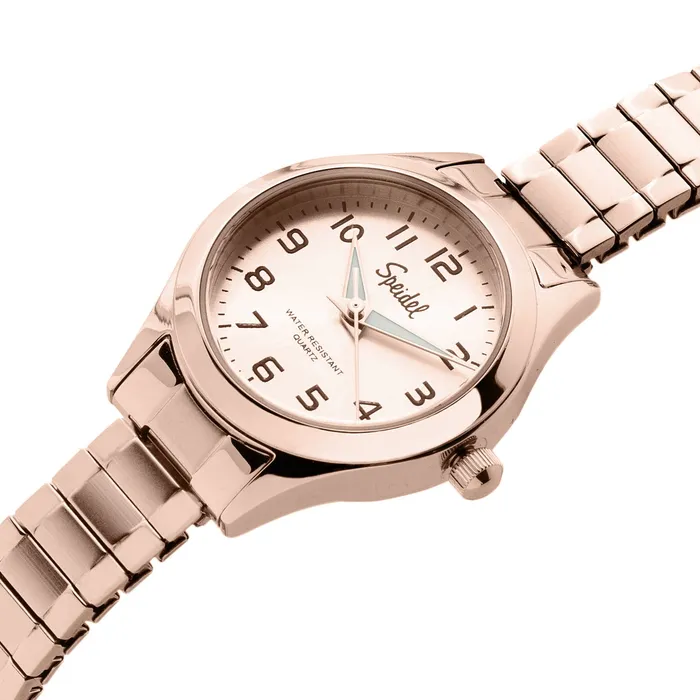 Watches Speidel Womens Easy To Read TwistOFlex Watch Collection 28mm