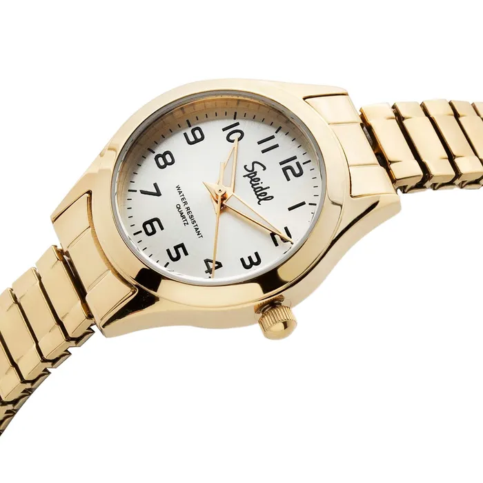 Watches Speidel Womens Easy To Read TwistOFlex Watch Collection 28mm