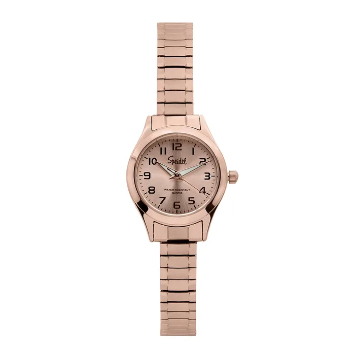 Watches Speidel Womens Easy To Read TwistOFlex Watch Collection 28mm