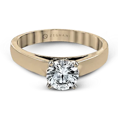 Zeghani Solitaire Engagement Ring Setting International Diamond Center Rings Zeghani Solitaire Engagement Ring Setting International Diamond Center Rings